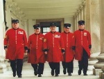 Chelsea Pensioners at the Royal Hospital Chelsea